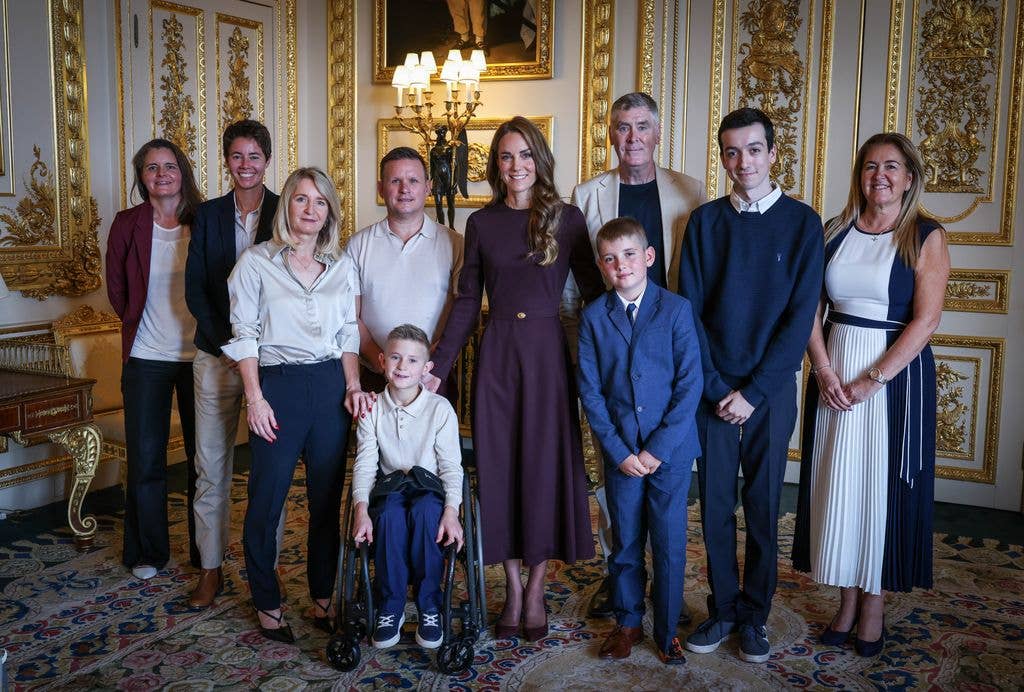 The Princess of Wales has hosted a very special tea party at Windsor Castle