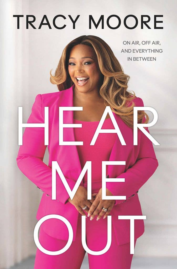 Tracy's book, Hear Me Out, hits shelves in February 2027