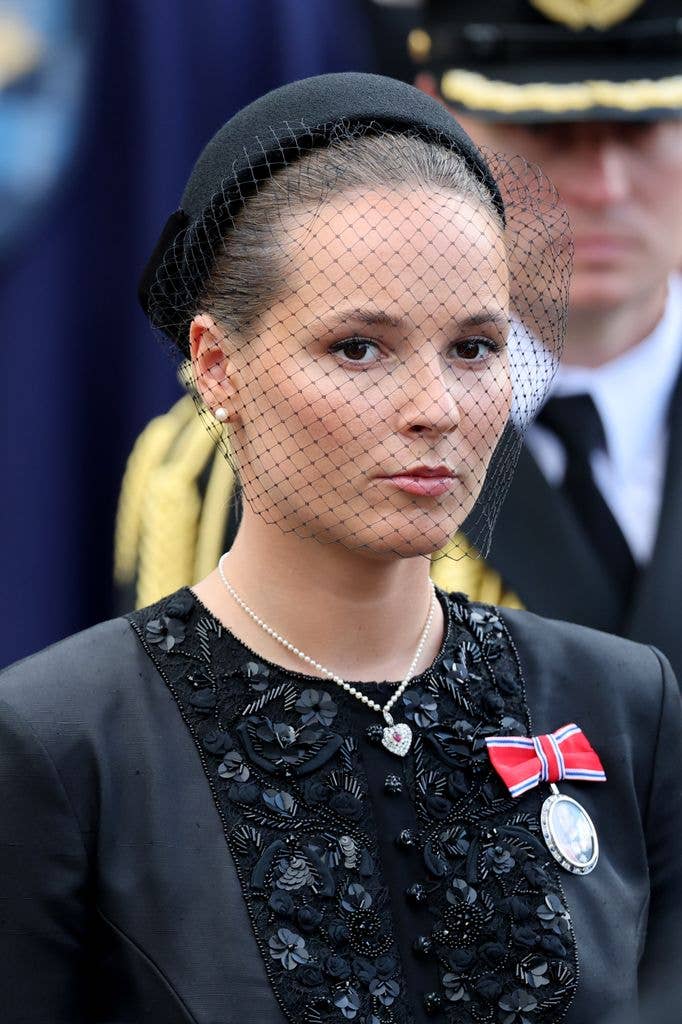 Crown Princess Ingrid Alexandra of Norway during the funeral of King Harald V of Norway on September 09, 2026 in Oslo, Norway.