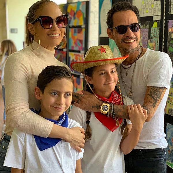 marc anthony twins jennifer lopez