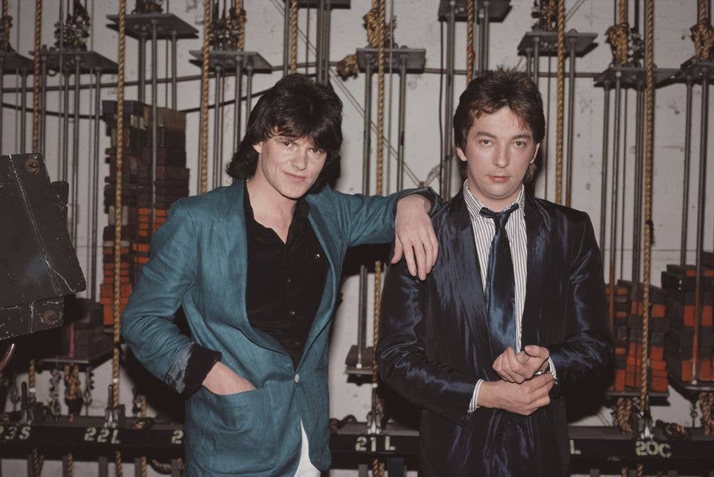 Peter Byrne and Rob Fisher of Naked Eyes in 1983