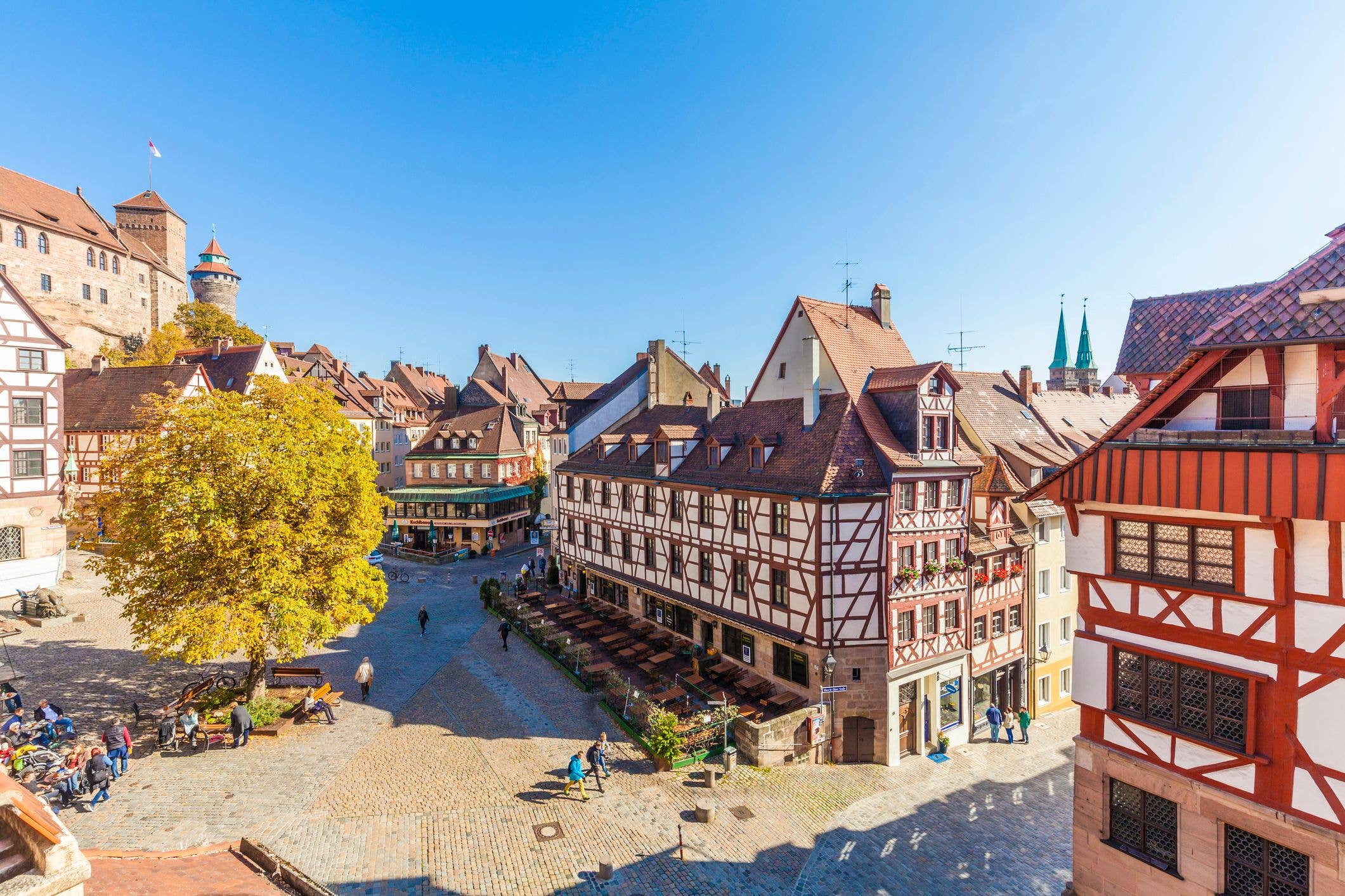 The historic German city of Nuremberg was still on the itinerary – but involved a long journey