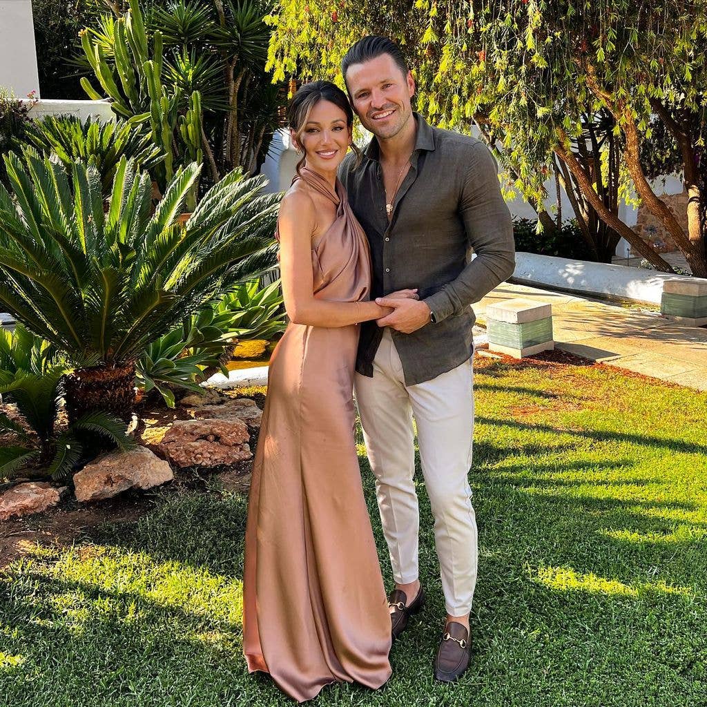 Michelle Keegan and Mark Wright