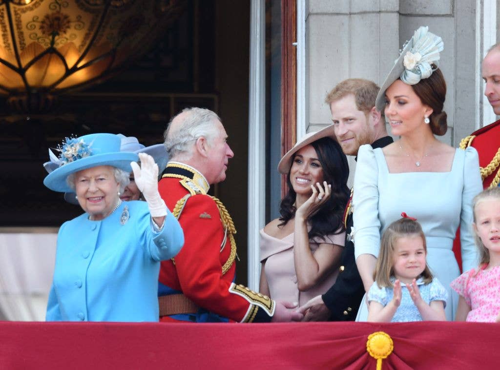 Royal family at the 2018 Trooping the Colour