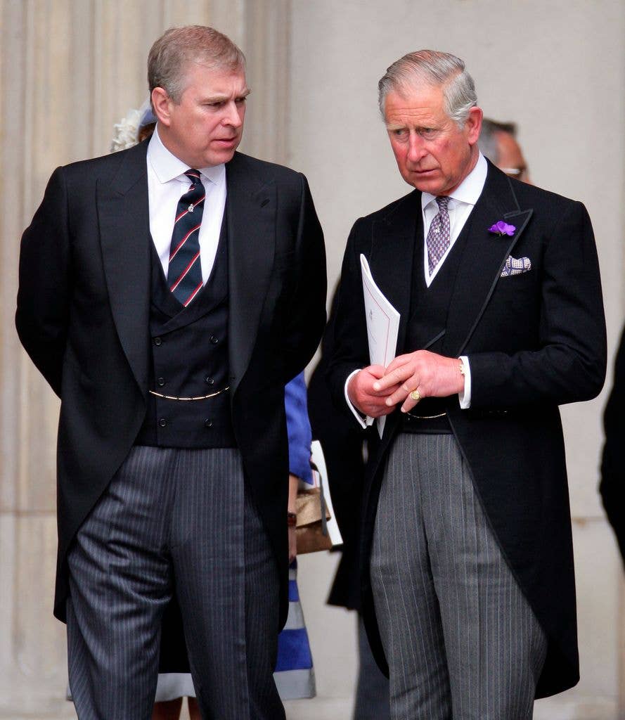 Charles stripped his brother Andrew of his titles in 2025