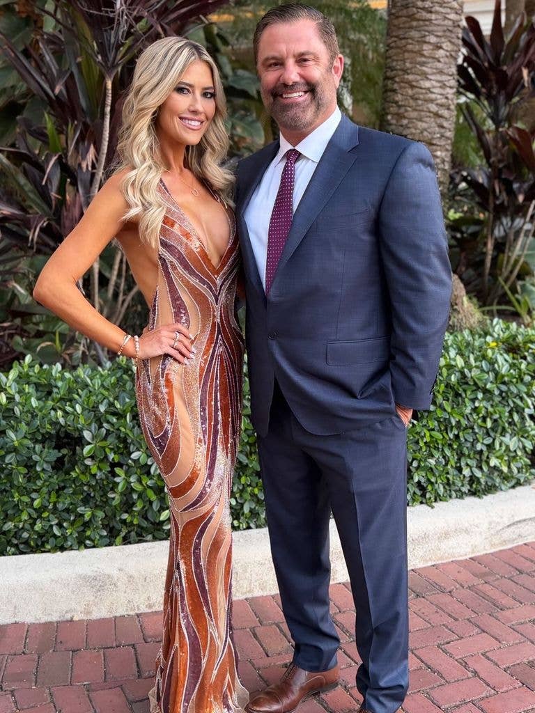 Christina Haack and boyfriend Chris Larocca on a date night