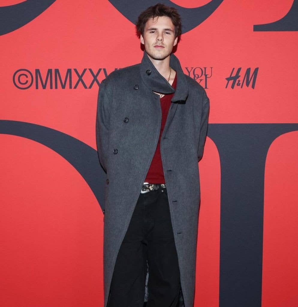 Cruz attends the H&M fashion show
