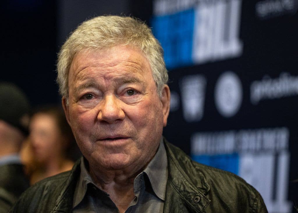  Actor William Shatner attends the Los Angeles Premiere of "You Can Call Me Bill" at the Culver Theater on March 21, 2024 in Culver City, California. (Photo by Amanda Edwards/Getty Images)