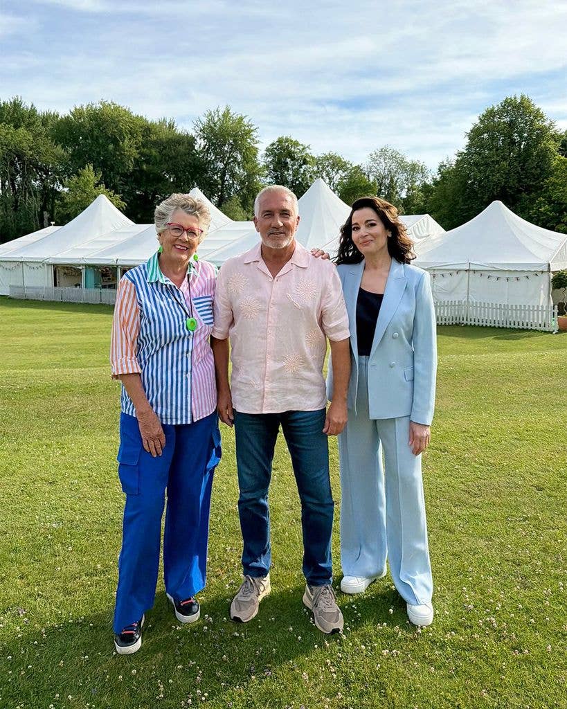 Prue Leith, Paul Hollywood and Nigella Lawson