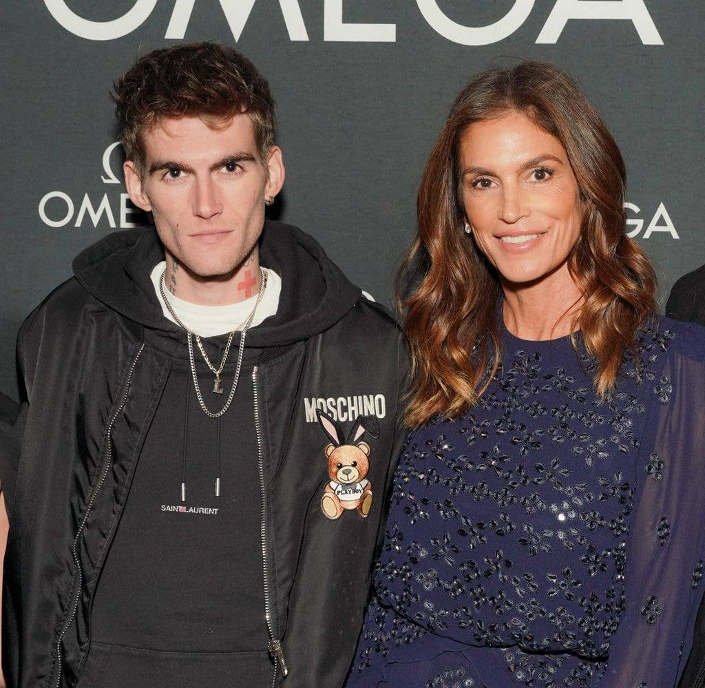 Cindy Crawford with son Presley Gerber